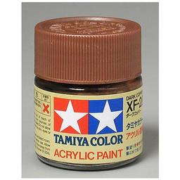 Click here to learn more about the Tamiya America, Inc Acrylic XF28, Dark Copper.
