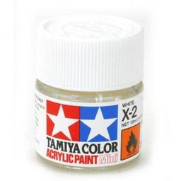 Click here to learn more about the Tamiya America, Inc Acrylic Mini X2, White.