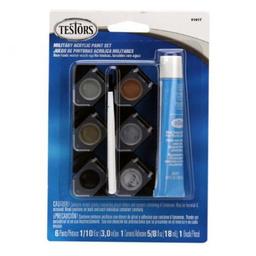 Click here to learn more about the Testor Corp. Military Colors Acrylic Paint Pot Set.