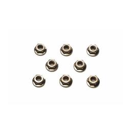 Click here to learn more about the Tamiya America, Inc Serrated Wheel Nut 4mm Black (8).