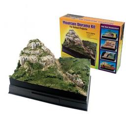 Click here to learn more about the Woodland Scenics Scene-A-Rama Mountain Diorama Kit.