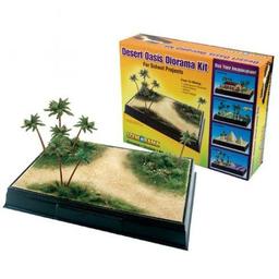 Click here to learn more about the Woodland Scenics Scene-A-Rama Desert Oasis Diorama Kit.