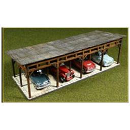 Click here to learn more about the Bachmann Industries HO KIT Laser Cut Car Shed.