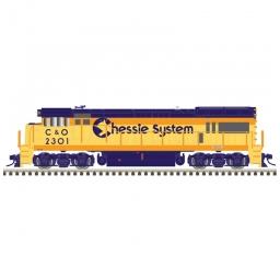 Click here to learn more about the Atlas Model Railroad HO U23B, C&O/Chessie #2315.