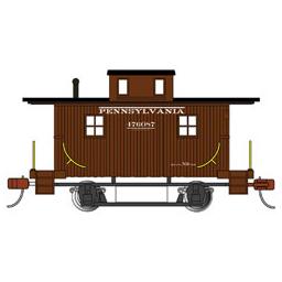 Click here to learn more about the Bachmann Industries HO Bobber Caboose, PRR.