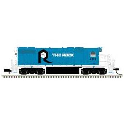 Click here to learn more about the Atlas Model Railroad N GP38-2, RI #4310.