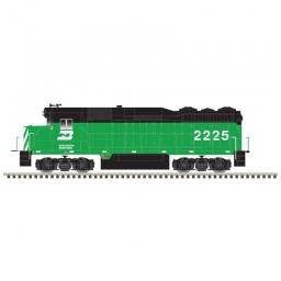 Click here to learn more about the Atlas Model Railroad N GP30 Phase I w/DCC & Sound, BN #2226.