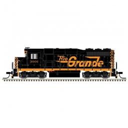 Click here to learn more about the Atlas Model Railroad N GP30 Phase II w/DCC & Sound, D&RGW #3027.