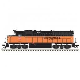 Click here to learn more about the Atlas Model Railroad N GP40 w/DCC & Sound, MILW #2047.