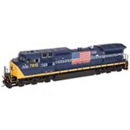 Click here to learn more about the Atlas Model Railroad N Dash 8-40CW, Undecorated/CSX Cab/Body.