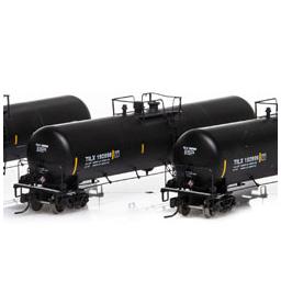 Click here to learn more about the Athearn N 30,000 Gallon Ethanol Tank, TILX/Black #2 (3).