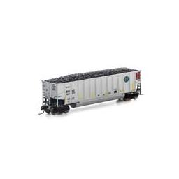 Click here to learn more about the Athearn N Bethgon Coalporter w/Load, BNSF #668332.