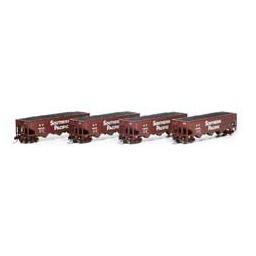 Click here to learn more about the Athearn N 40'' 3-Bay Offset Hopper w/Load, SP #2 (4).