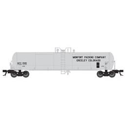 Click here to learn more about the Atlas Model Railroad N 20,700 Gallon Tank, Monfort Packing #35816.