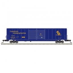 Click here to learn more about the Atlas Model Railroad N 60''''  Double Door Auto Box, C&O #488733.