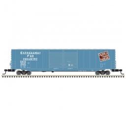 Click here to learn more about the Atlas Model Railroad N 60''''  Double Door Auto Box, DT&I #555.