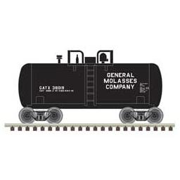 Click here to learn more about the Atlas Model Railroad N Trainman Beer Can Tank, General Molasses #38019.