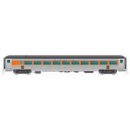 Click here to learn more about the Rapido Trains Inc. N New Haven 8600-Series Coach, NH/Red Wdw #8654.