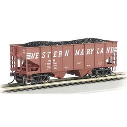 Click here to learn more about the Bachmann Industries O Williams 55-Ton 2-Bay Hopper w/Load, WM.