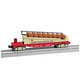 Click here to learn more about the Lionel O-27 Anheuser-Busch Barrel Car.
