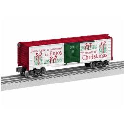 Click here to learn more about the Lionel O-27 Christmas Music Boxcar.