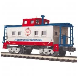 Click here to learn more about the M.T.H. Electric Trains O Steel Center Cupola Caboose, C&I.