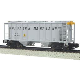 Click here to learn more about the M.T.H. Electric Trains S PS-2 2-Bay Hopper, WM #5840.